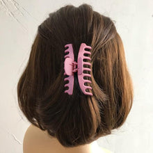 Load image into Gallery viewer, 10 Colors Hair Big Claw Clips 4 Inch Matte Nonslip Large Hair Clamps Fit Thin Hair and Thick Hair Trendy Jaw Hair Clips Strong Hold Hair Clips suitable for Women Fashion Hair Styling Accessories.
